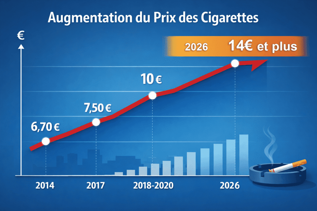 découvrez l'augmentation des prix du tabac prévue pour février 2026 et ses impacts sur les consommateurs.