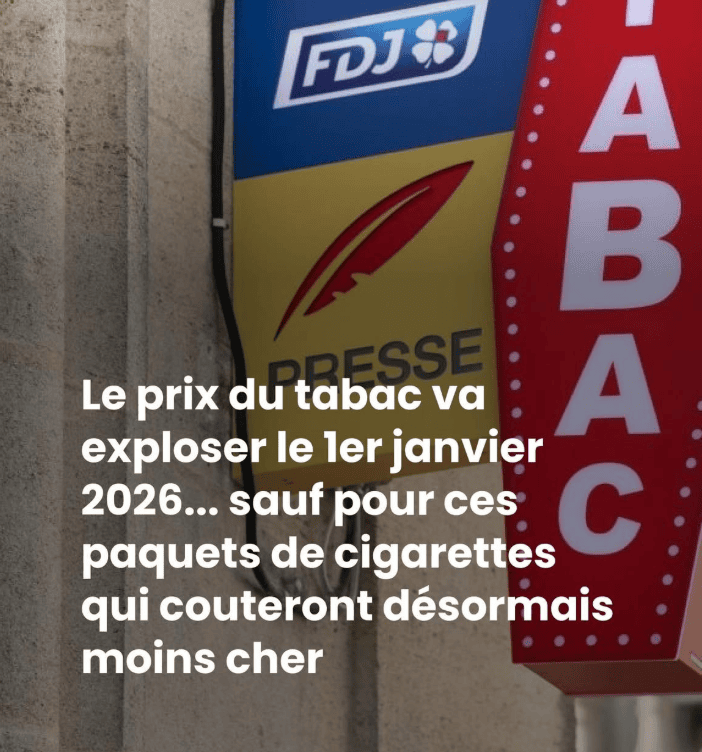 Évolution des prix du tabac au 1er septembre 2026 : quels paquets verront leur coût grimper ou diminuer ?