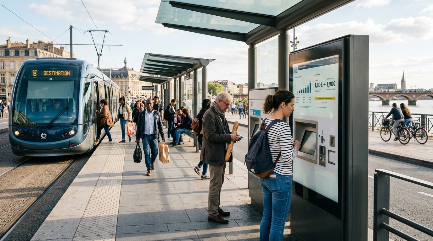 À Bordeaux, les tarifs du réseau TBM augmentent encore : découvrez les nouveaux prix et leur date d’entrée en vigueur