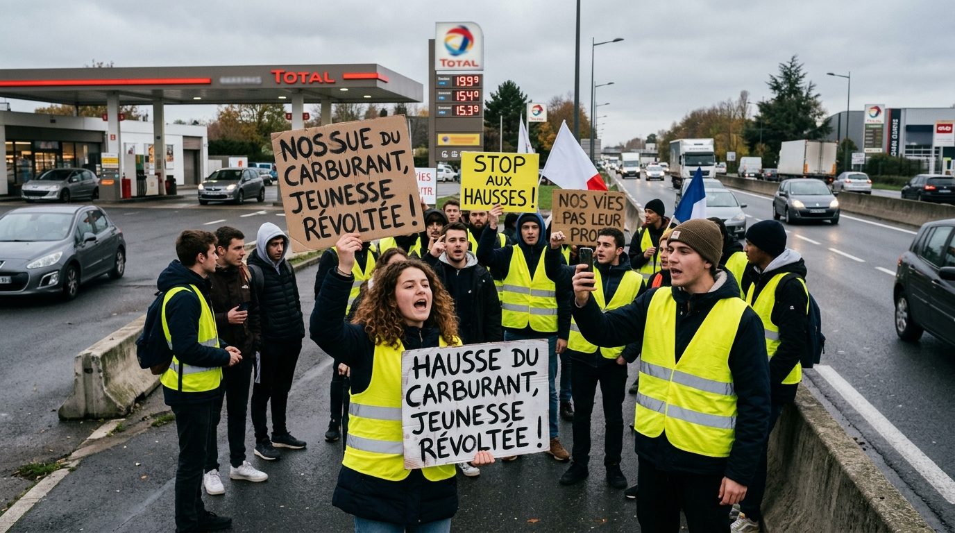 Hausse des carburants : sur TikTok, une jeunesse aux airs de « Gilets jaunes 2.0 » appelle à relancer la mobilisation