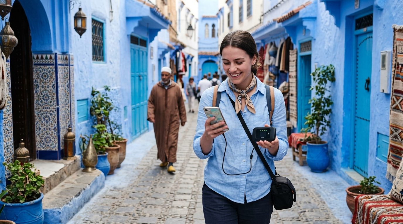 Louez un Pocket WiFi au Maroc pour rester connecté partout !