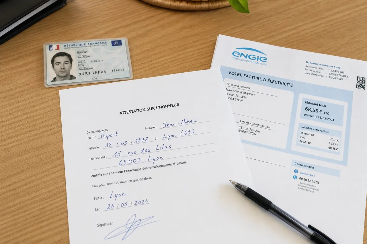 Certificat d&rsquo;hébergement : modèle, mentions et validité