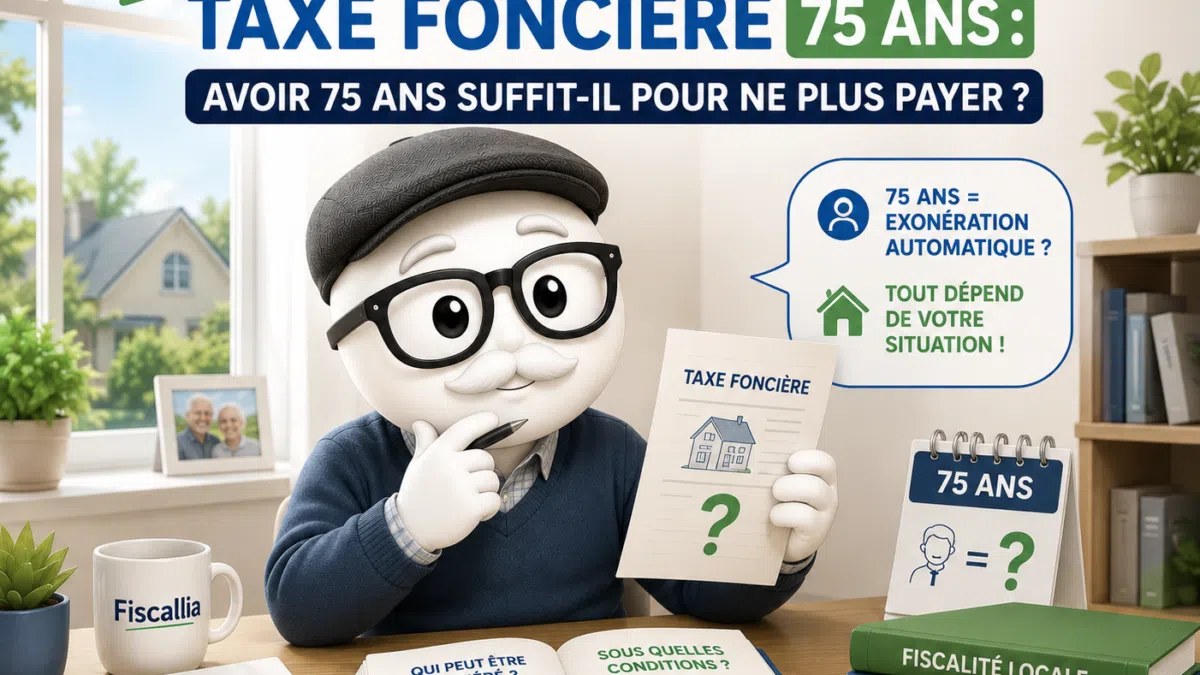 À quel âge on ne payé plus la taxe foncière : les conditions réelles en 2026